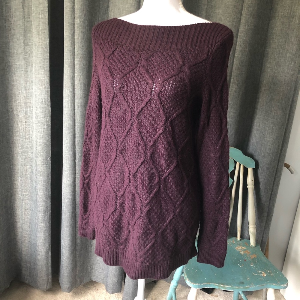 Loft woven sweater Sz Medium